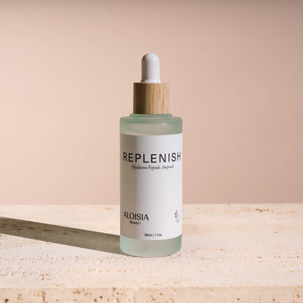 REPLENISH Hyaluron Peptide Ampoule – Peptide + Hyaluronic Acid Serum for Firm, Hydrated Skin